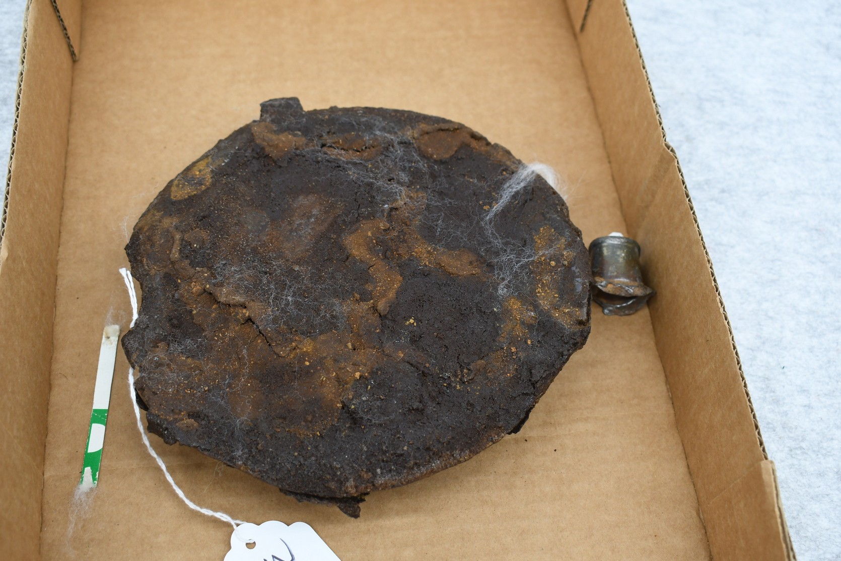 Relic Table 199. M1858 Phila. Depot Canteen Relic - Redding Auction Services